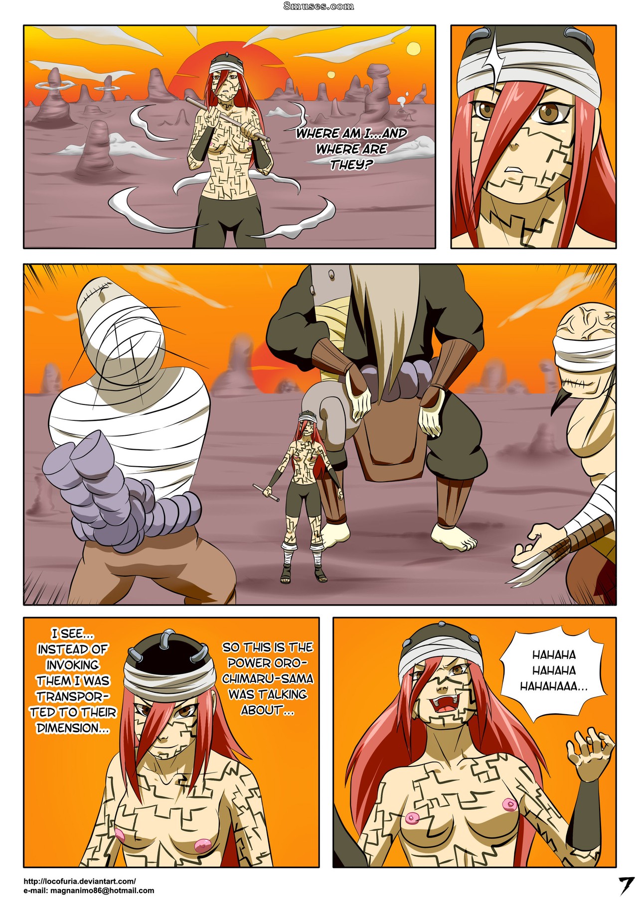 Locofuria Comics - Cursed Seal - Page 10