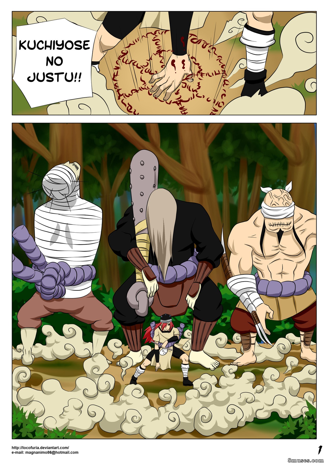 Locofuria Comics - Cursed Seal - Page 4
