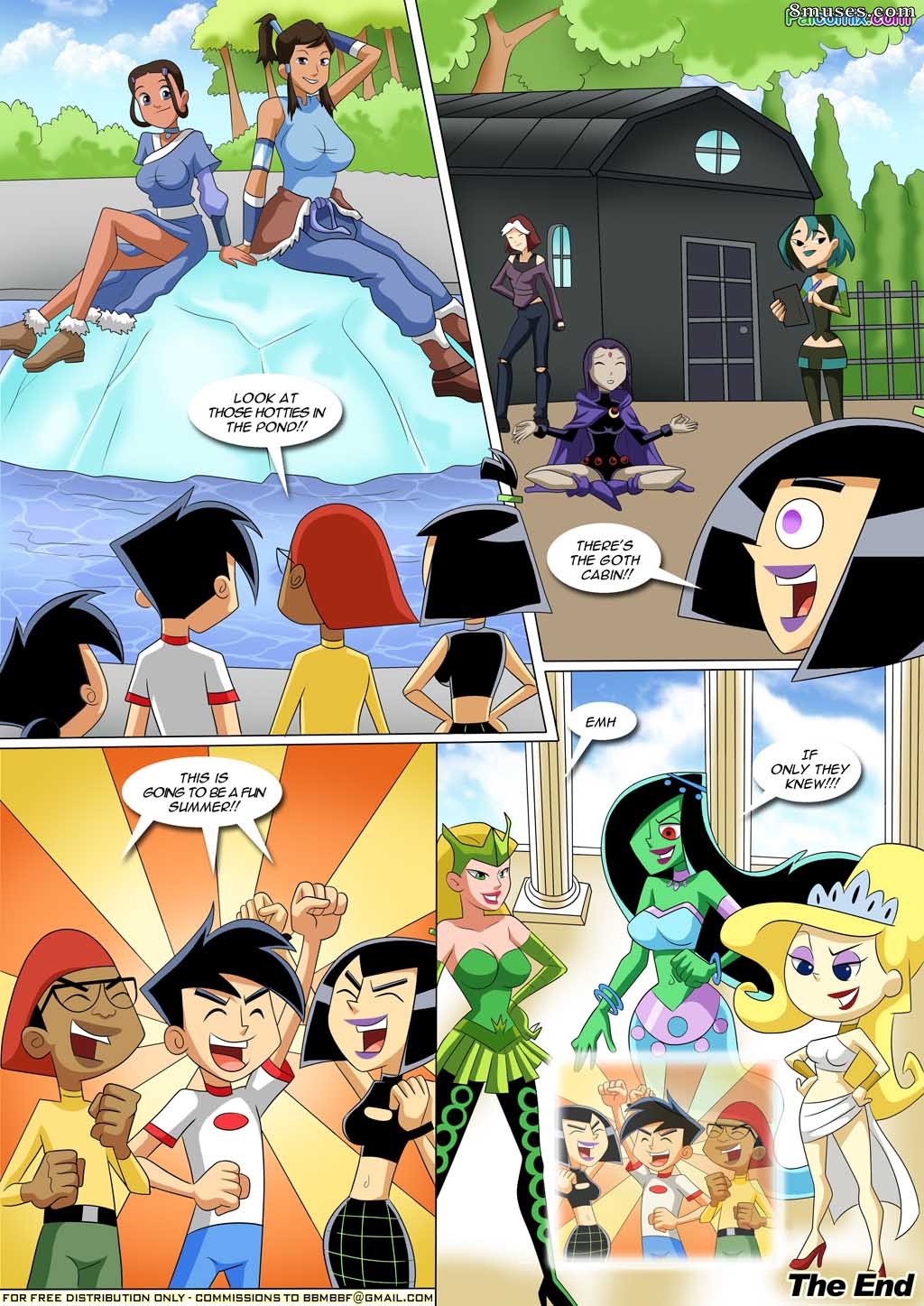 PalComix Comics - Danny Phantom - Acampamento Woody - O prelúdio do fantasma - Página 16