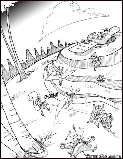 Comics - Chip and Dale-Of Mice and Mayhem - Page 90