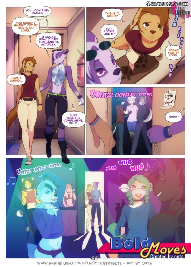 Hardblush Comics - Movimientos audaces - Página 1