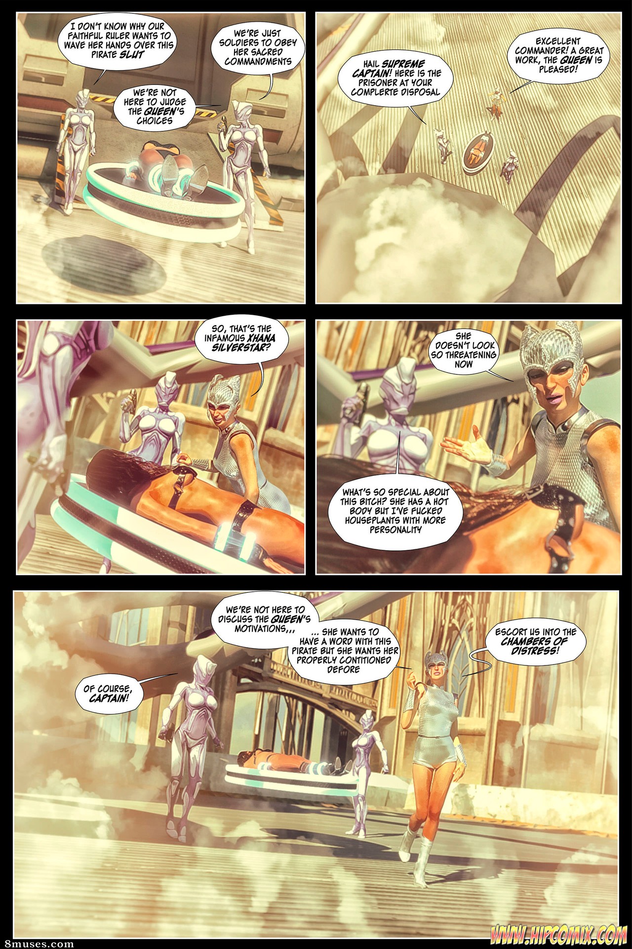 HIP Comix - Xhana Silverstar - Les ombres de IX - Page 14