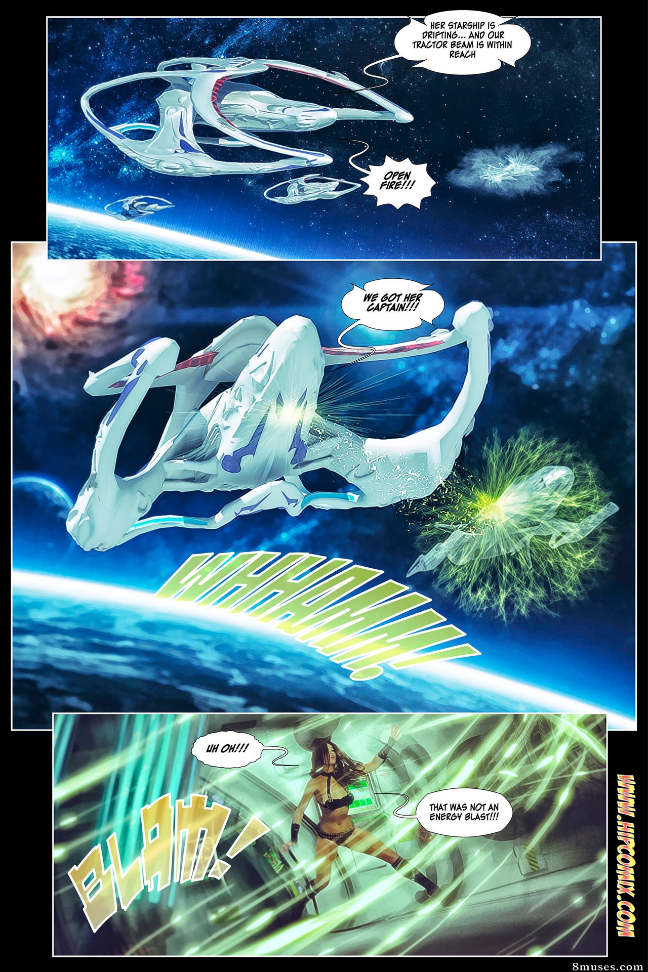 HIP Comix - Xhana Silverstar - As sombras de IX - Página 9