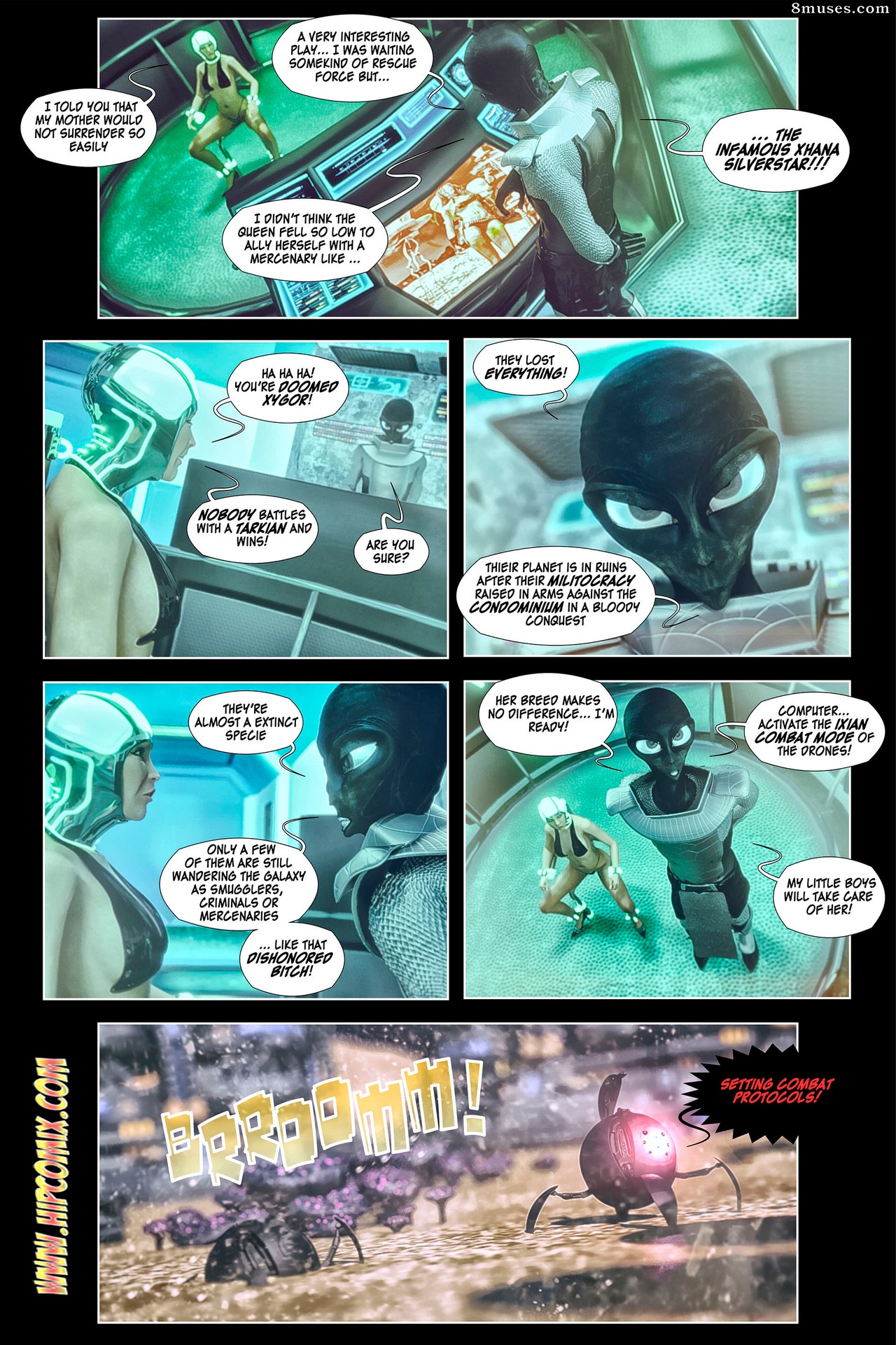 HIP Comix - Xhana Silverstar - As sombras de IX - Página 39