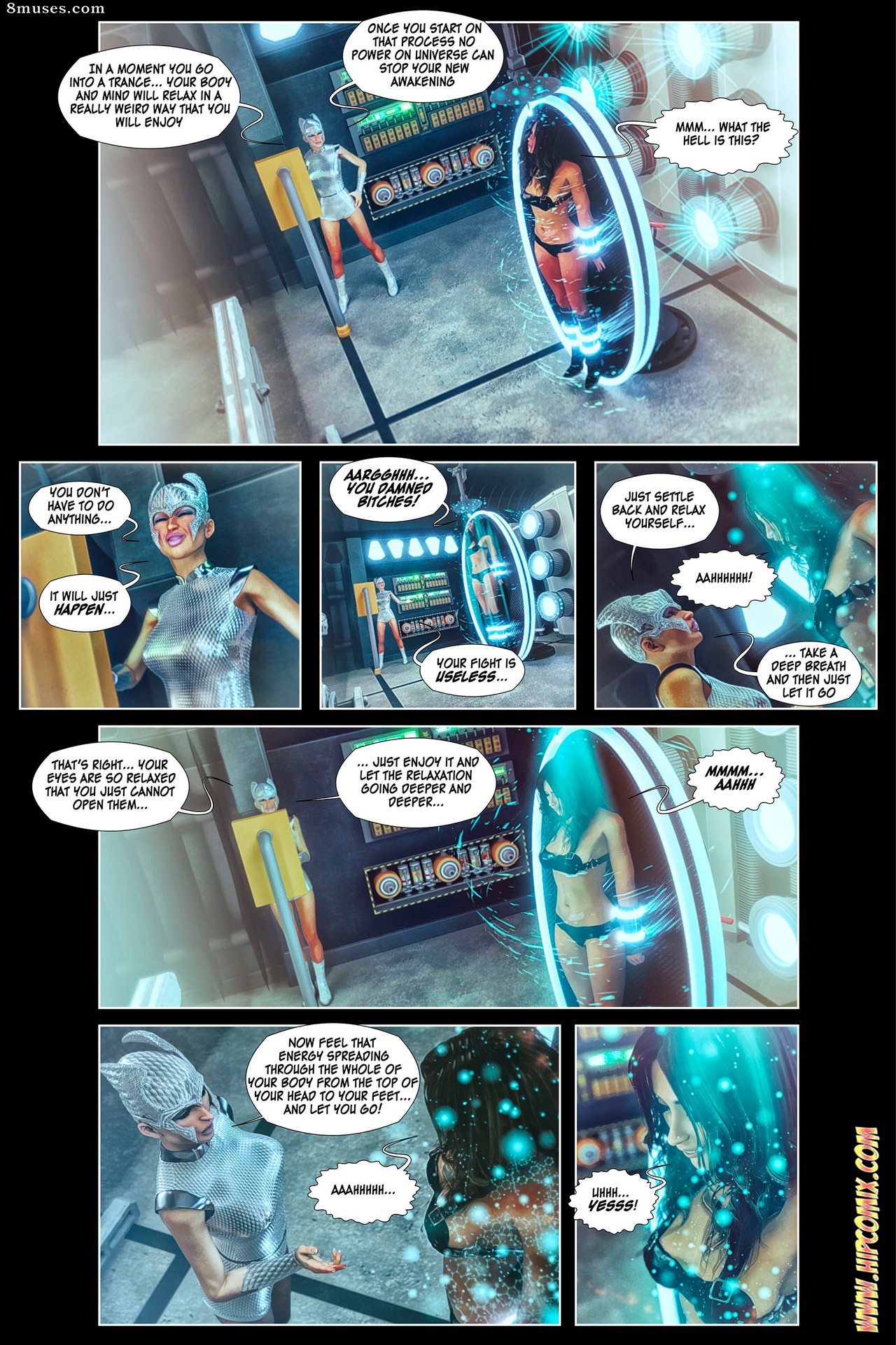 HIP Comix - Xhana Silverstar - As sombras de IX - Página 22