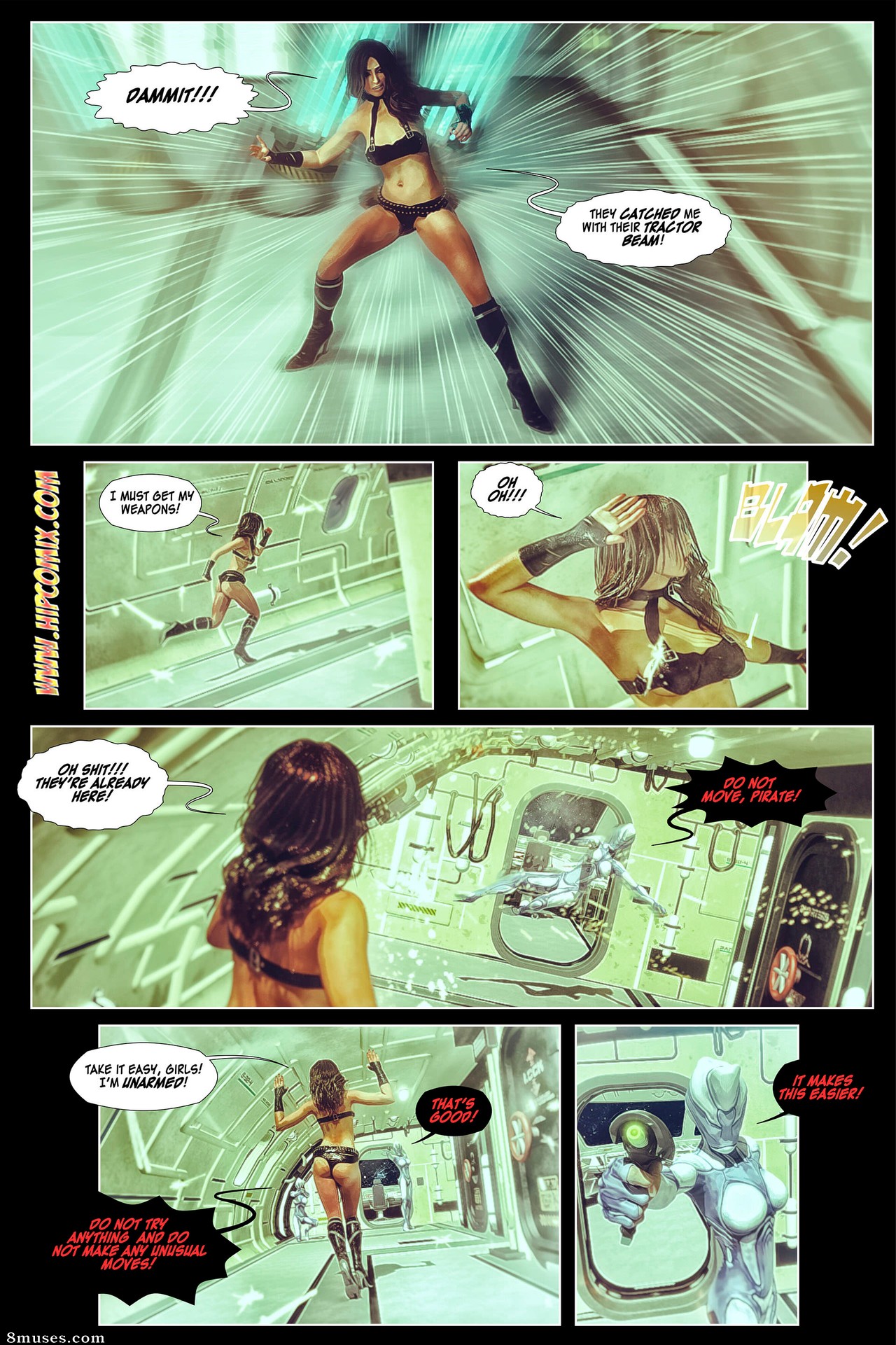 HIP Comix - Xhana Silverstar - Les ombres de IX - Page 11