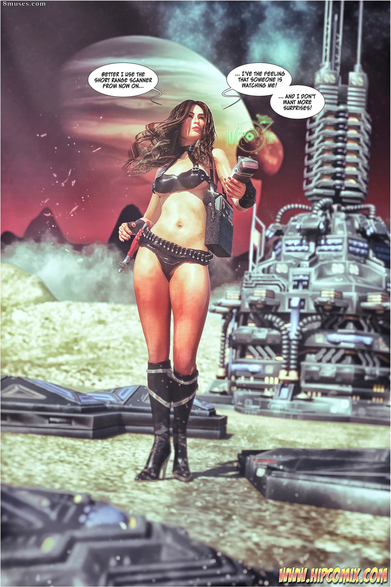 HIP Comix - Xhana Silverstar - Les ombres de IX - Page 35