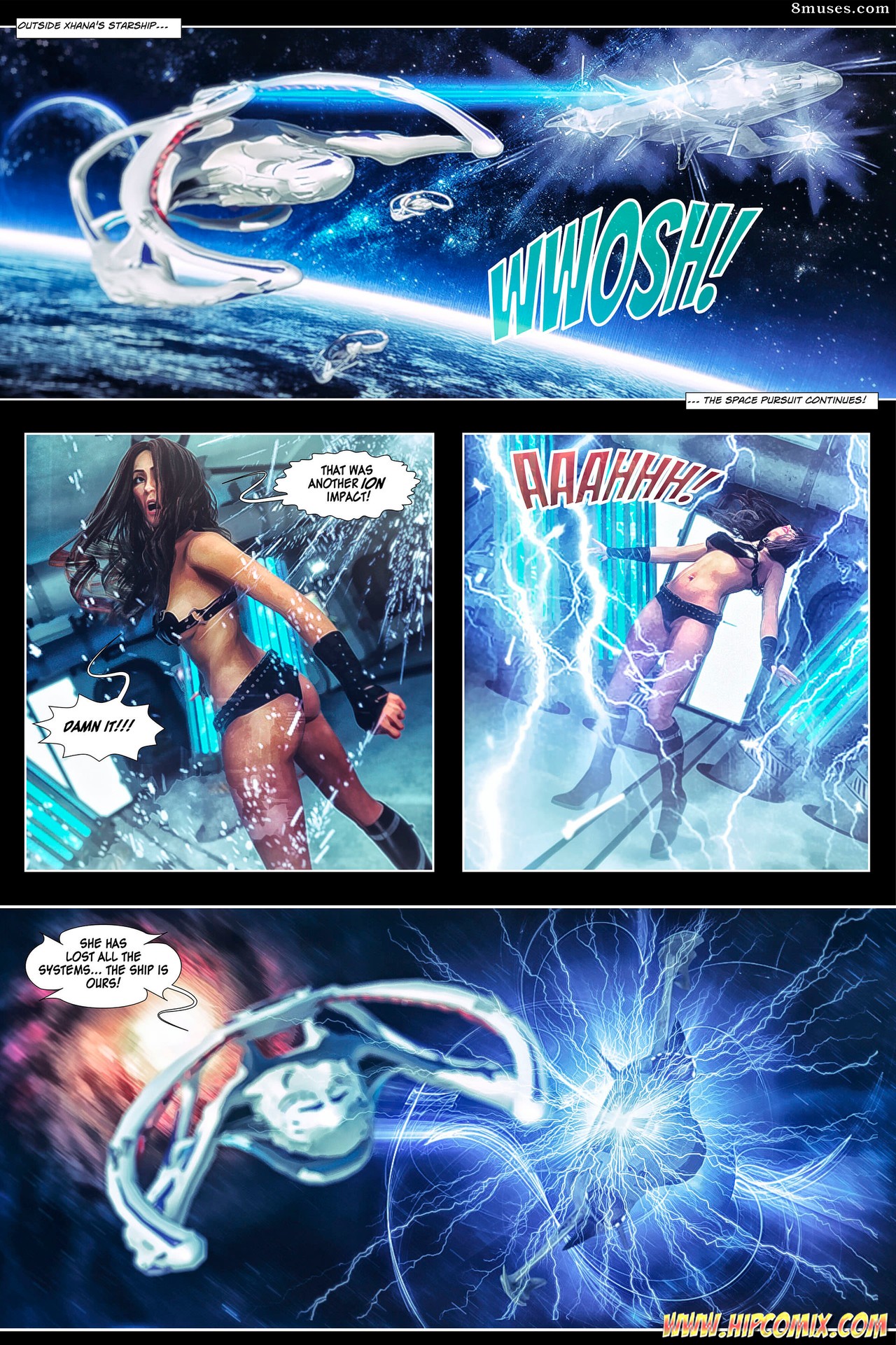 HIP Comix - Xhana Silverstar - As sombras de IX - Página 7