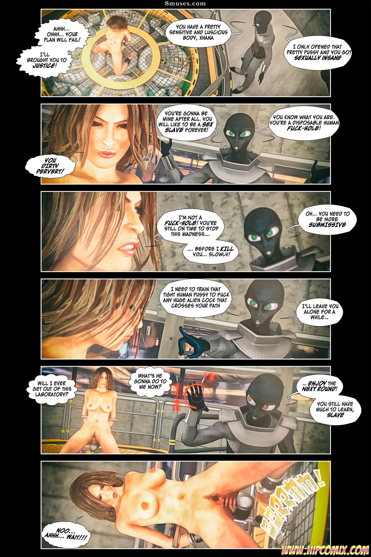 HIP Comix - Xhana Silverstar - As sombras de IX - Página 63