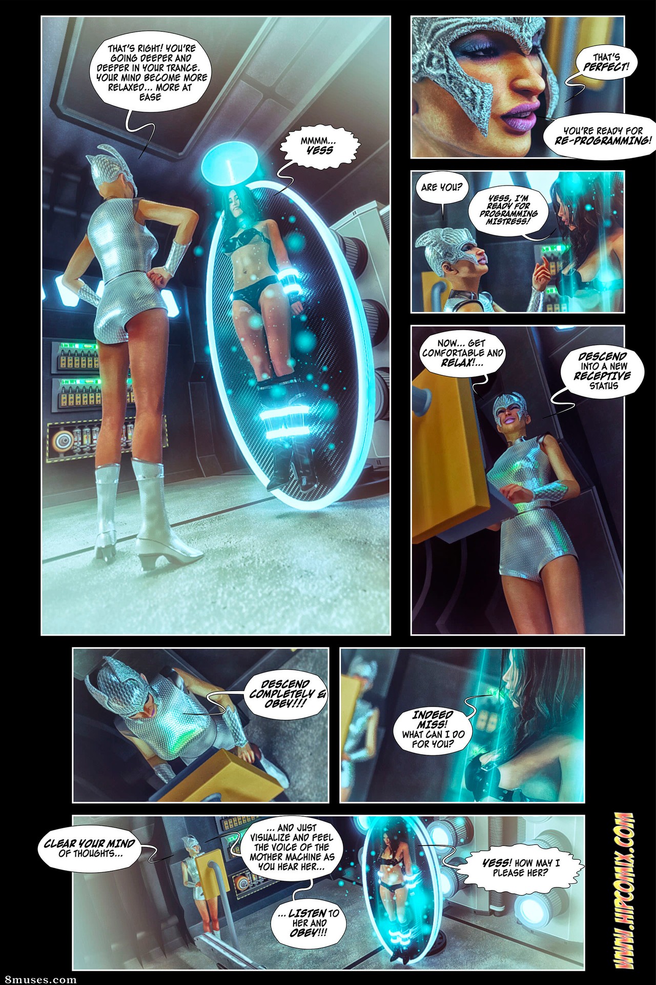 HIP Comix - Xhana Silverstar - As sombras de IX - Página 23