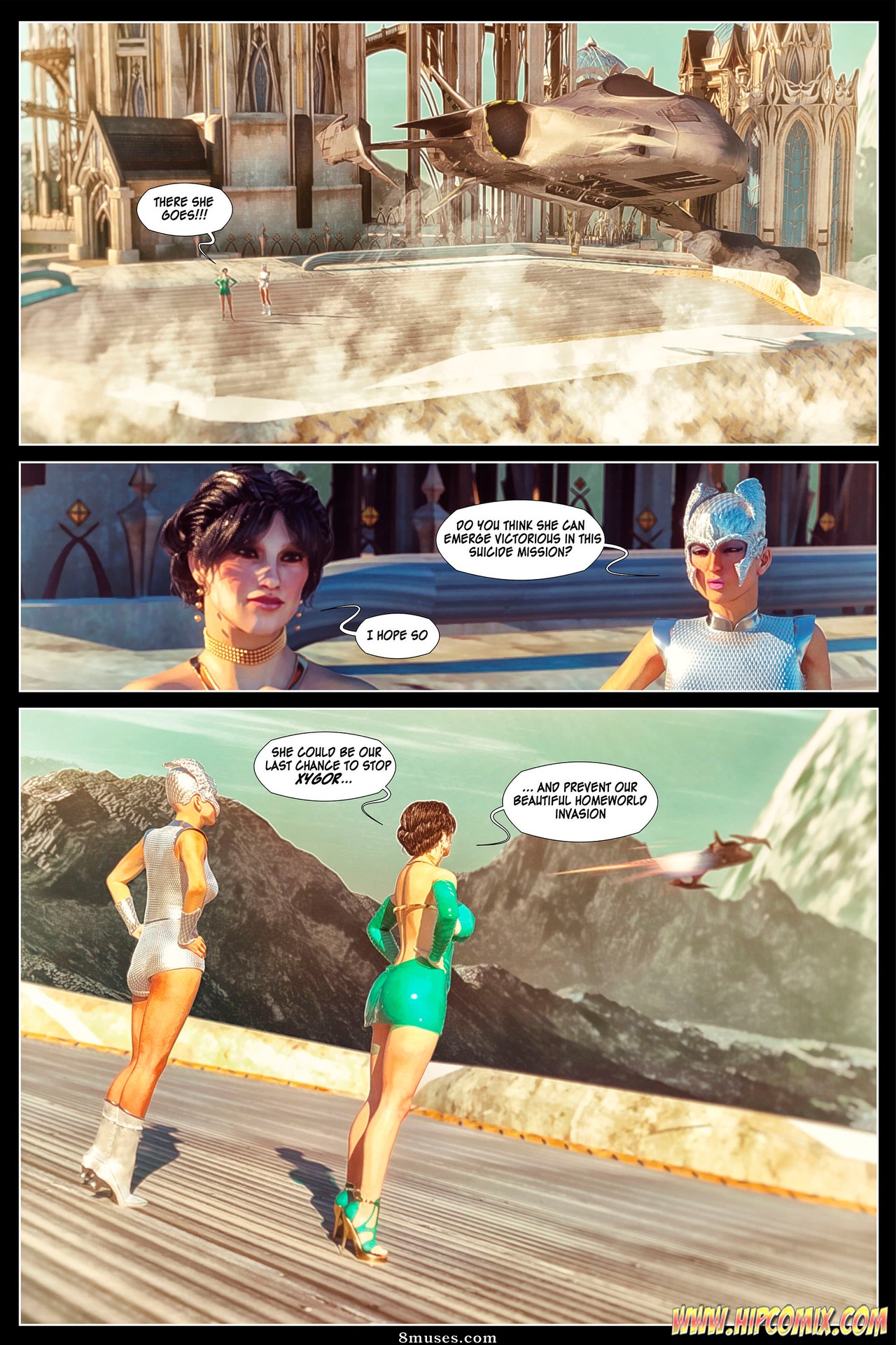 HIP Comix - Xhana Silverstar - Les ombres de IX - Page 31
