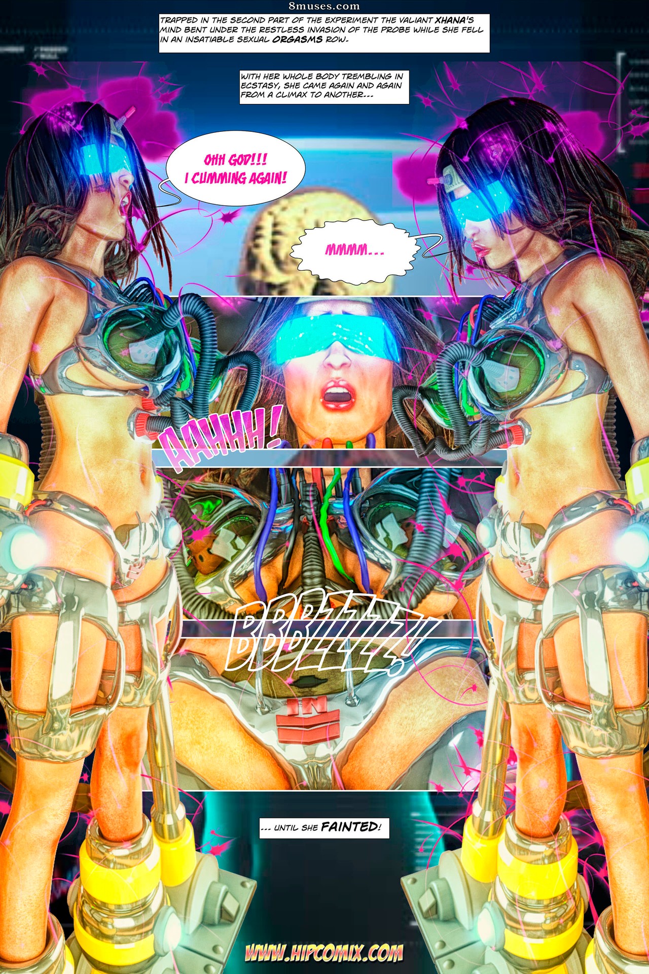 HIP Comix - Xhana Silverstar - As sombras de IX - Página 75