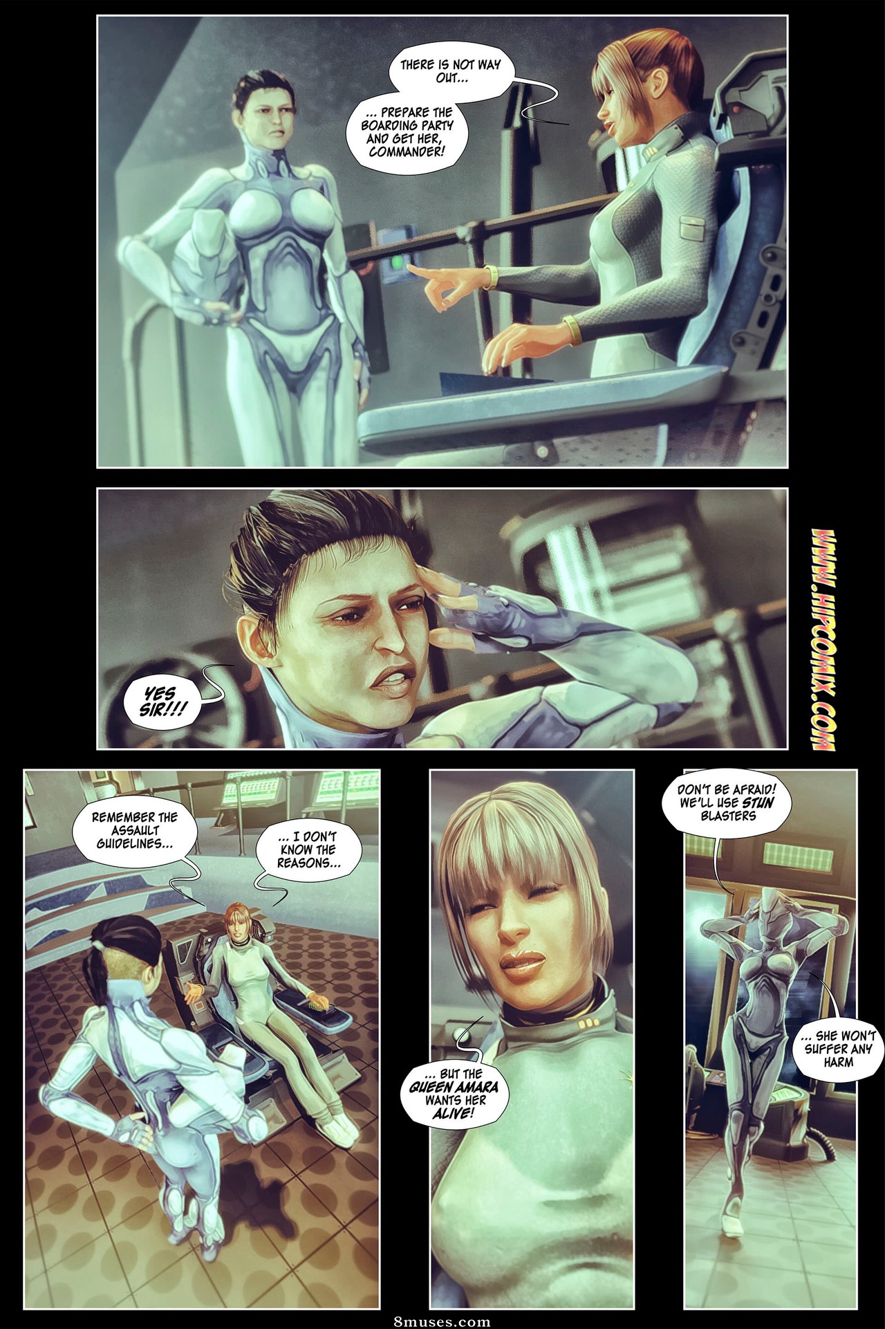 HIP Comix - Xhana Silverstar - As sombras de IX - Página 10