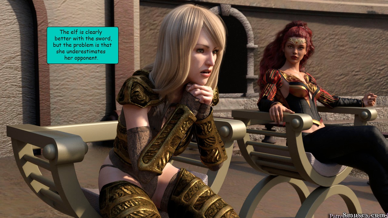 Sarubo3d - Elf vs Barbarian - Page 17