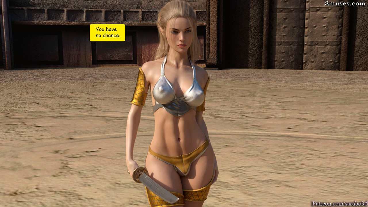 Sarubo3d - Elf vs Barbarian - Page 6