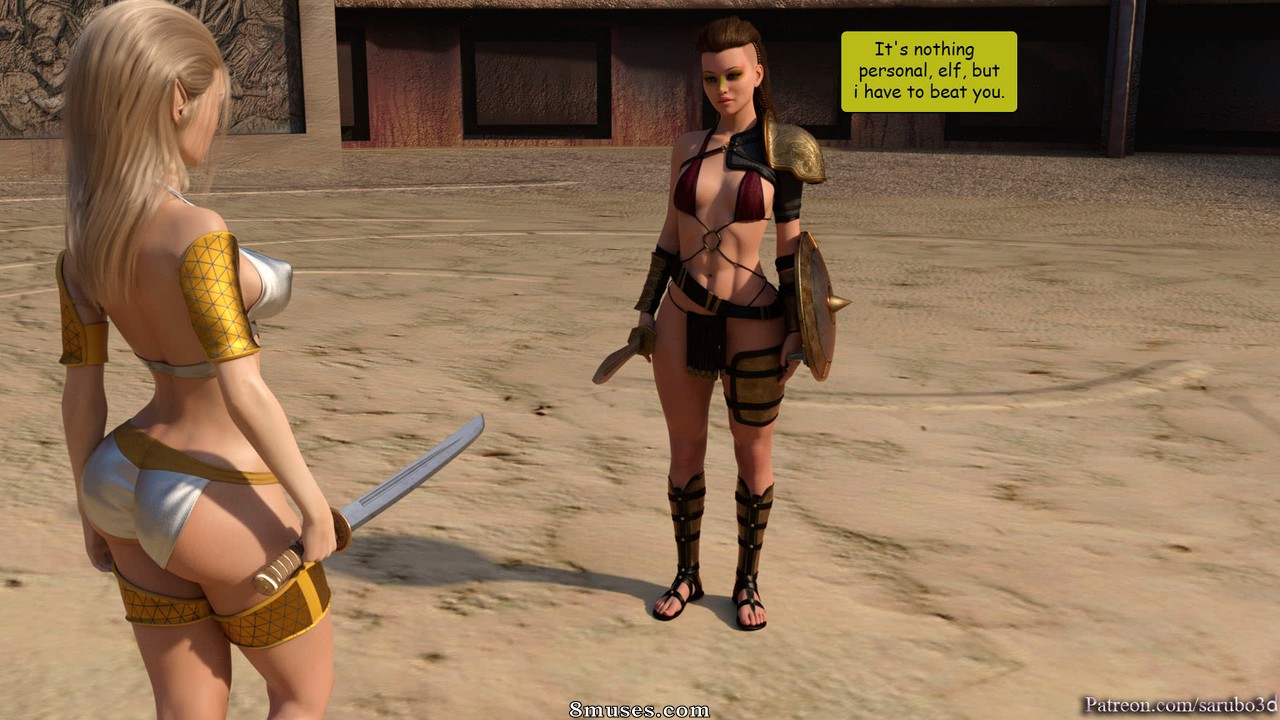 Sarubo3d - Elf vs Barbarian - Page 5