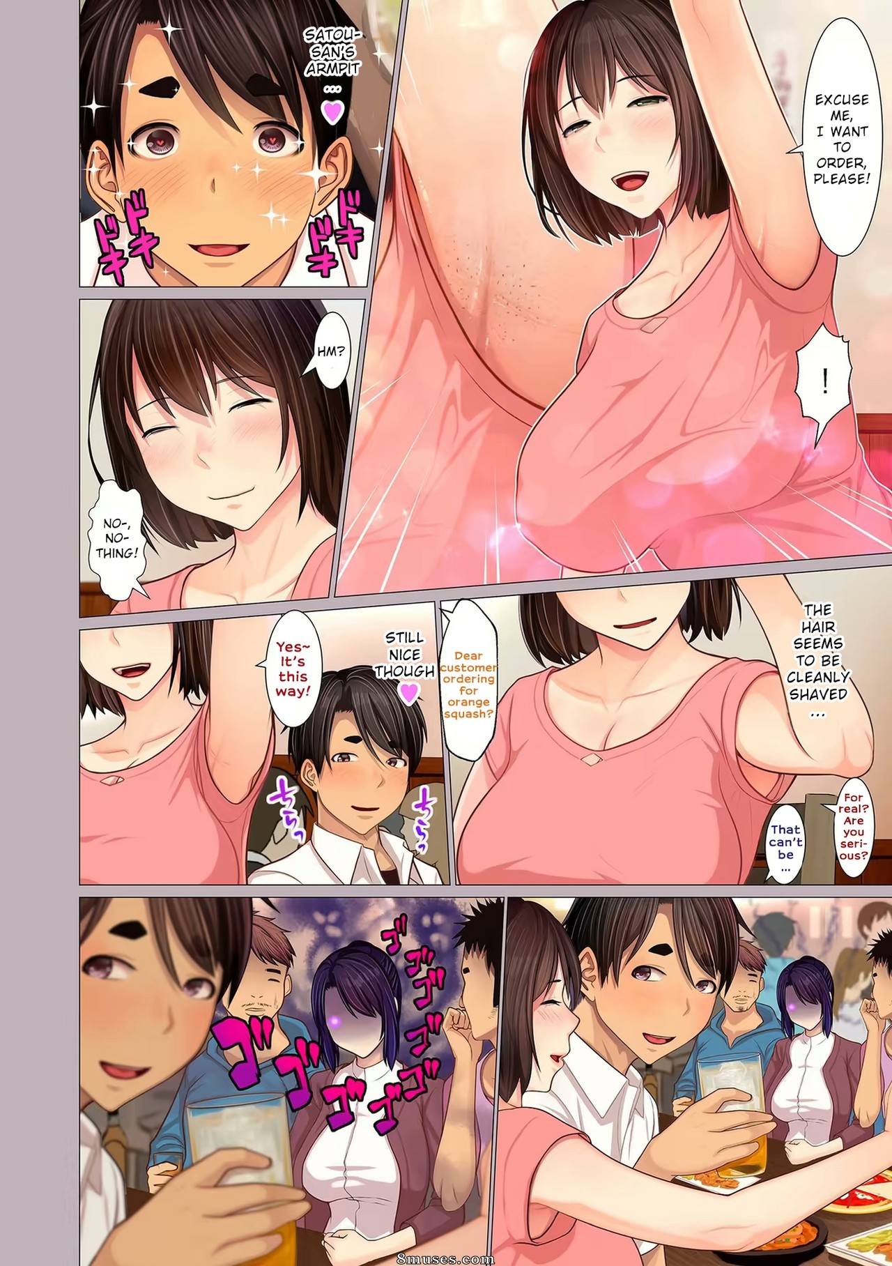 Emori Uki - Auntie's Armpits, Feet - Oba-chan no Waki to Ashi to etc - Page 4