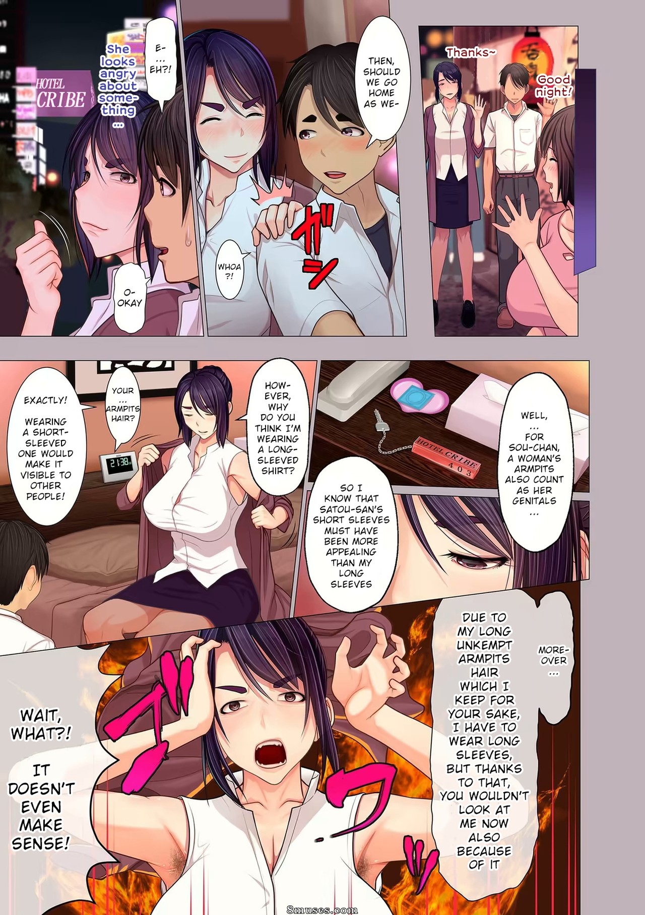 Emori Uki - Auntie's Armpits, Feet - Oba-chan no Waki to Ashi to etc - Page 5