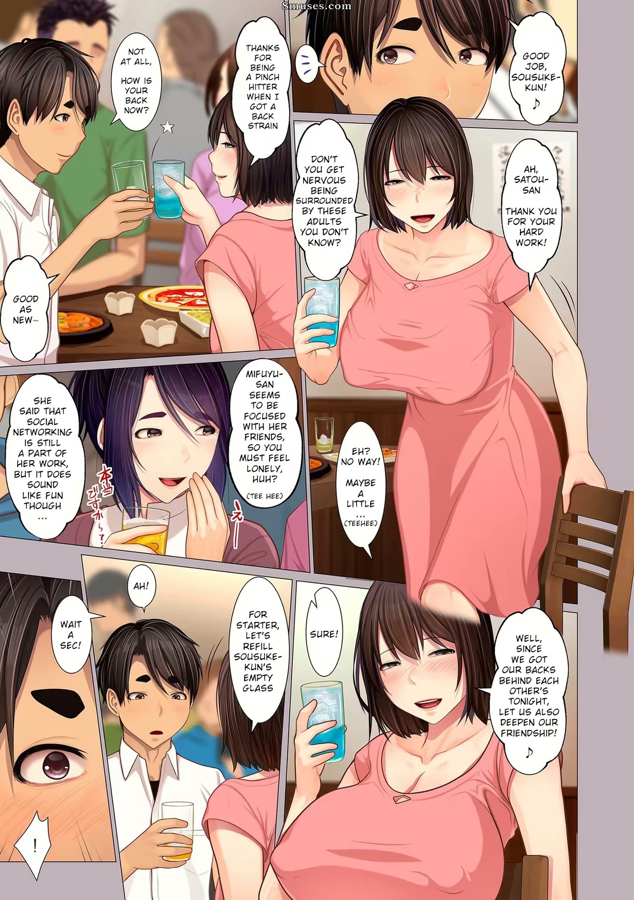 Emori Uki - Auntie's Armpits, Feet - Oba-chan no Waki to Ashi to etc - Page 3