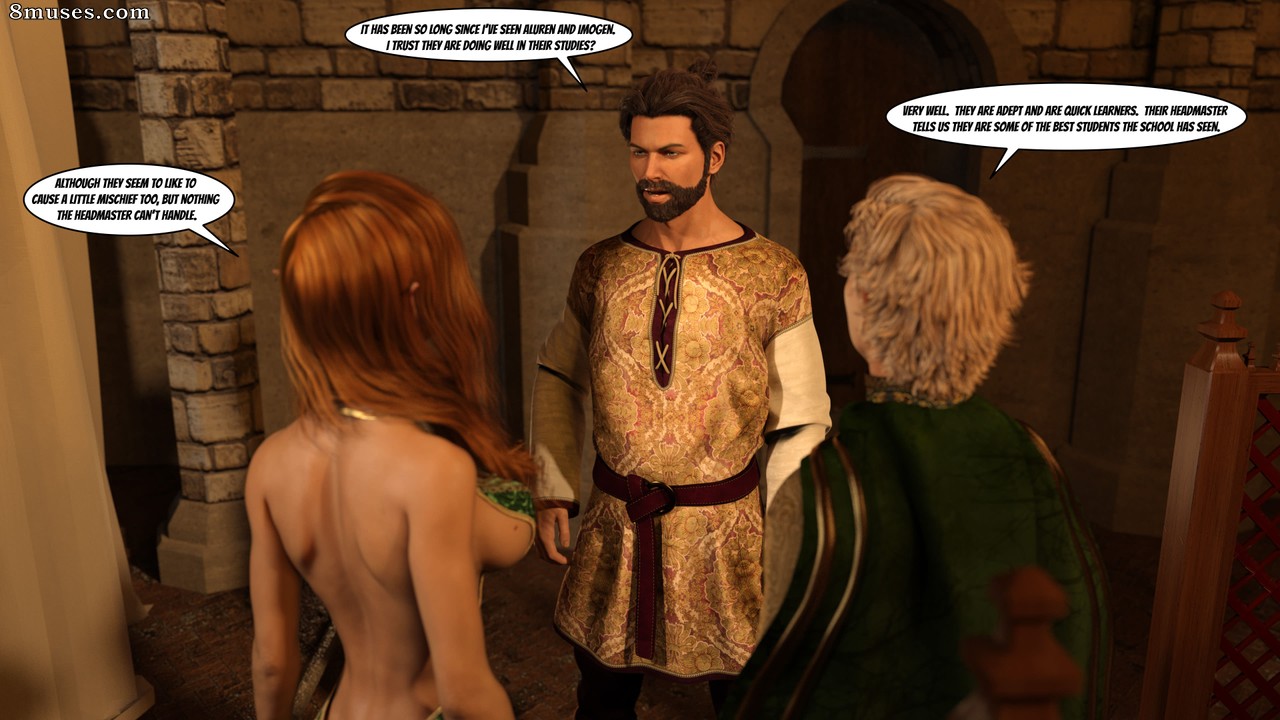 Gator3D - Fairy Tales - Elven Schoolgirls - Page 4