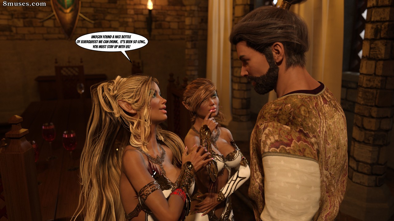 Gator3D - Fairy Tales - Elven Schoolgirls - Page 14