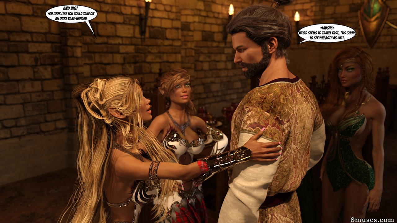 Gator3D - Fairy Tales - Elven Schoolgirls - Page 8