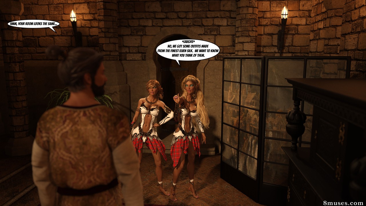 Gator3D - Fairy Tales - Elven Schoolgirls - Page 30