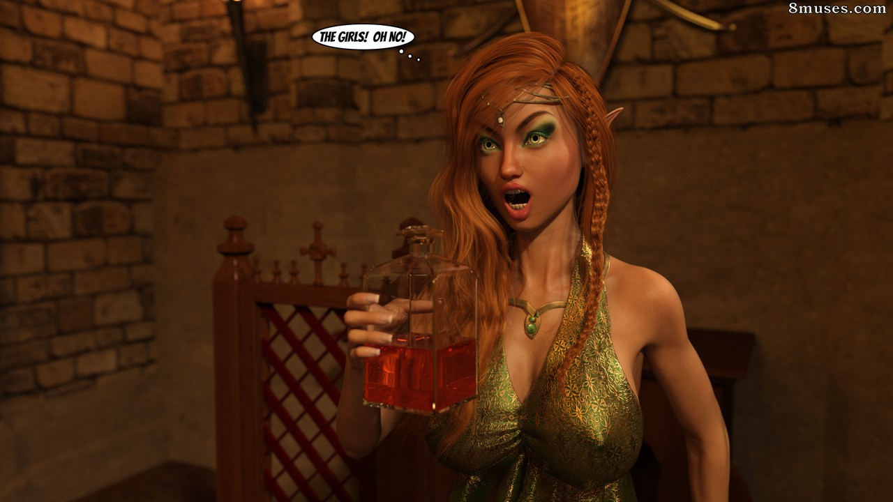 Gator3D - Fairy Tales - Elven Schoolgirls - Page 45