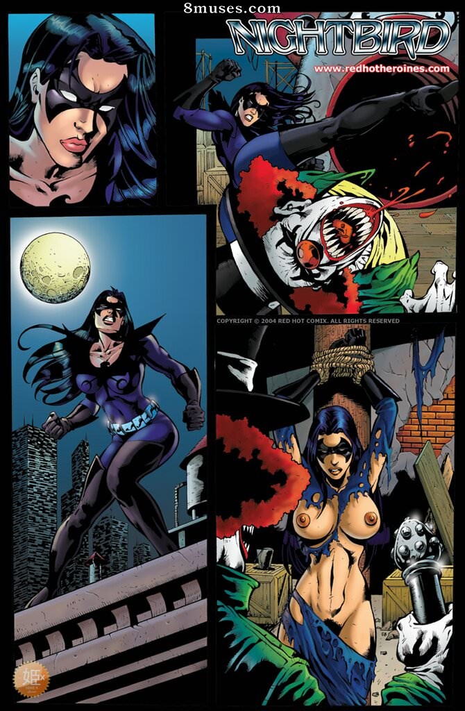Red Hot Heroines Comics - Pássaro noturno - Página 1