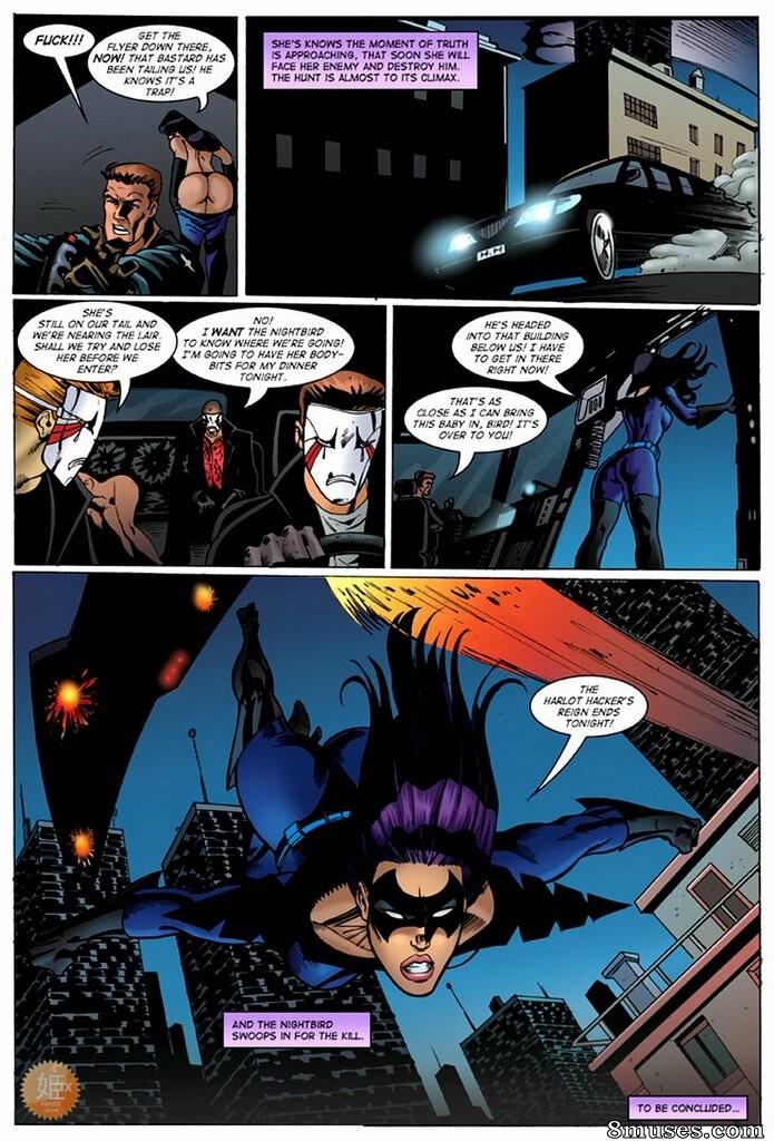 Red Hot Heroines Comics - Pássaro noturno - Página 41
