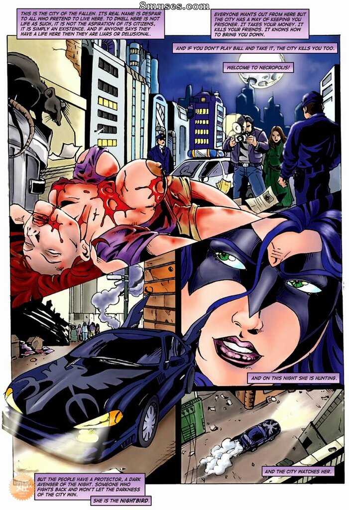 Red Hot Heroines Comics - Pájaro nocturno - Página 2