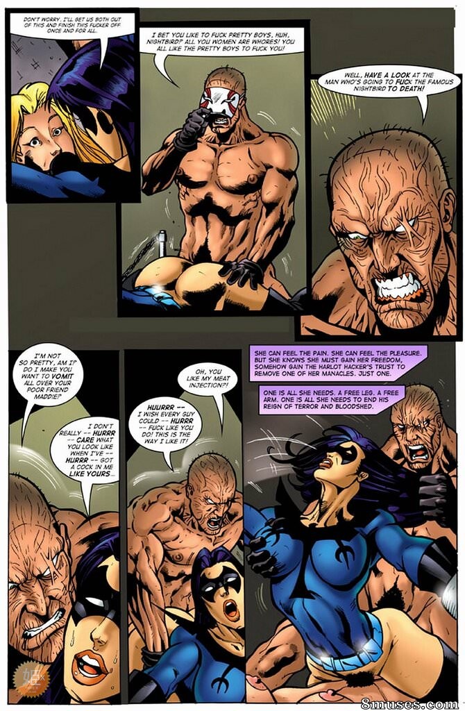 Red Hot Heroines Comics - Pássaro noturno - Página 47