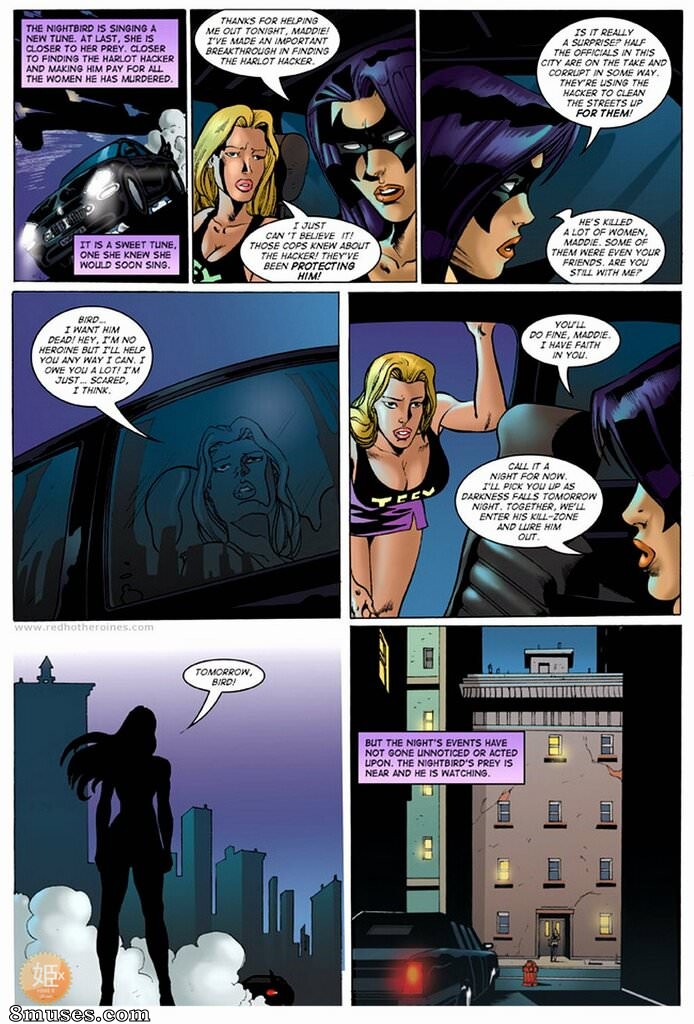 Red Hot Heroines Comics - Pássaro noturno - Página 34