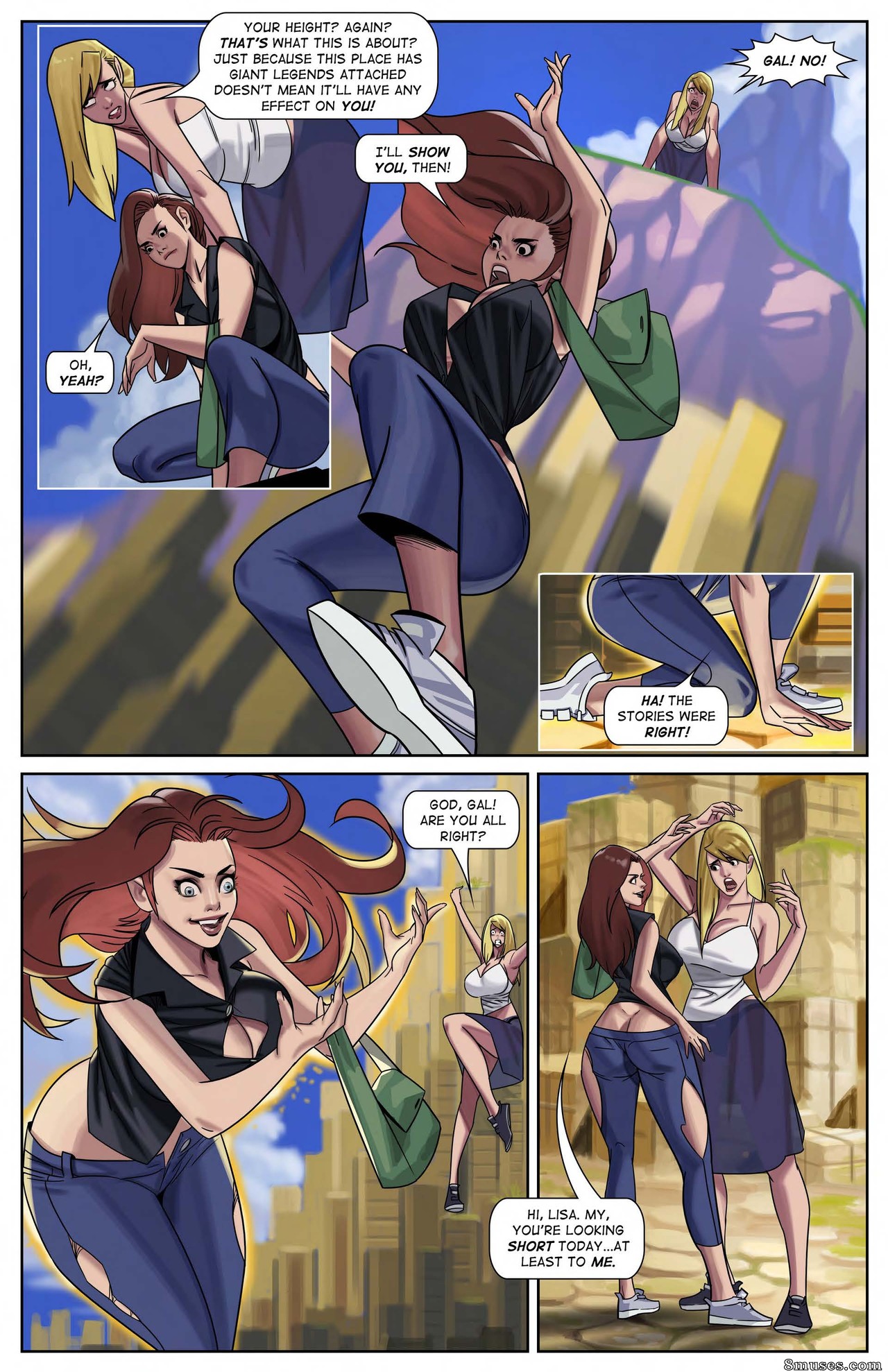 The Giantess Cause Way - Issue 1 - Page 4