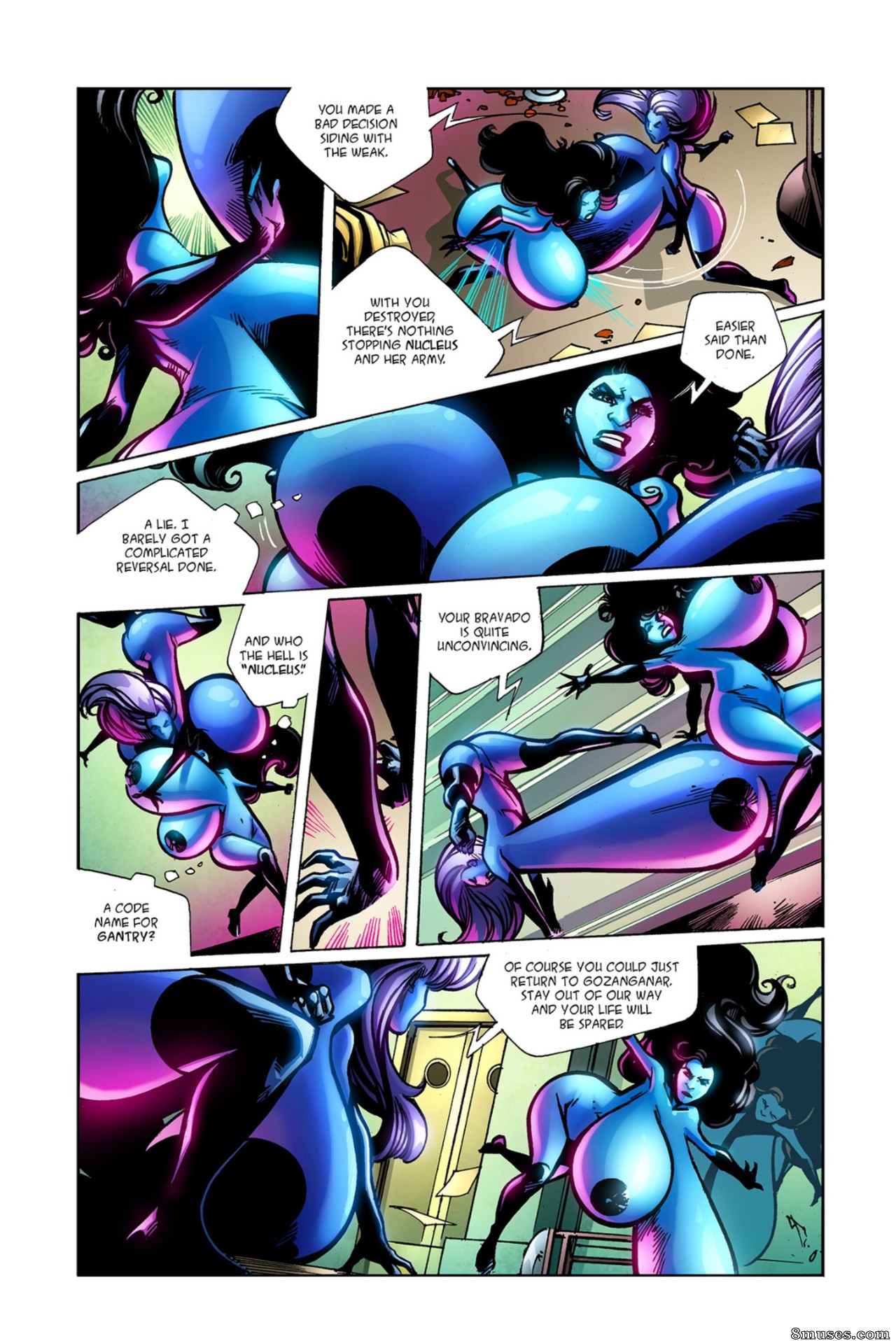 Big Blue - Juggs of Justice - Issue 2 - Page 10