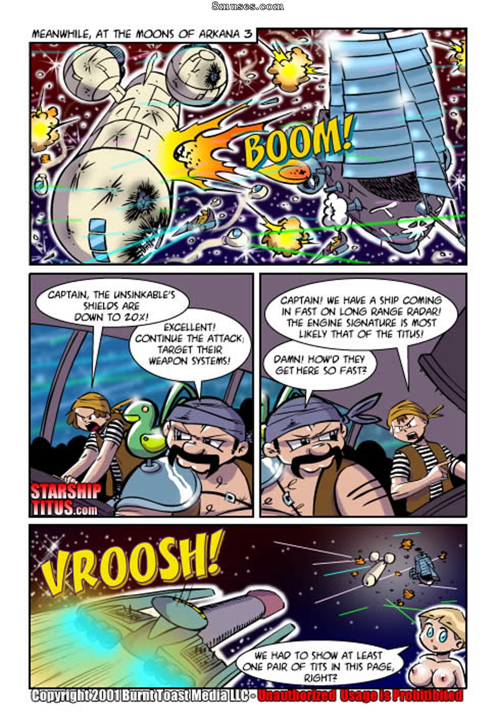 Burnt Toast Media Comics - StarShip Titus 04 - Page 6