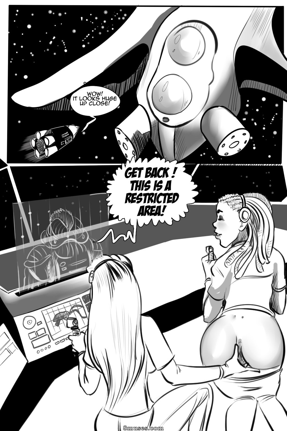 Mavis Rooder Comics - Anna The Horian - Conflict on Aguanica - Page 8