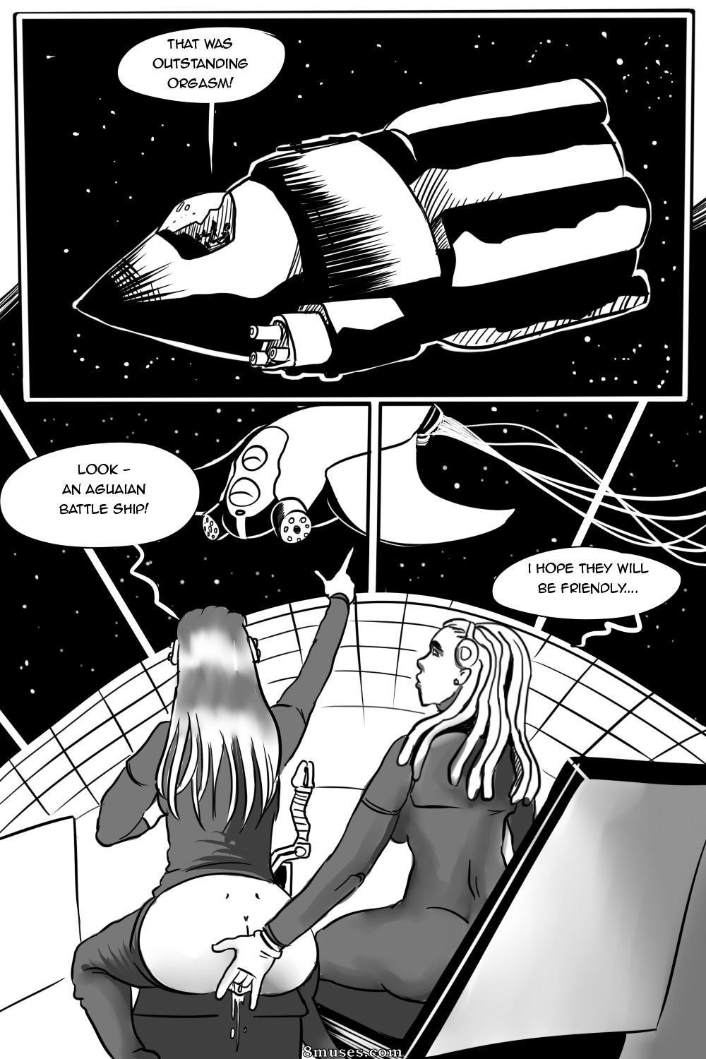Mavis Rooder Comics - Anna The Horian - Conflict on Aguanica - Page 7
