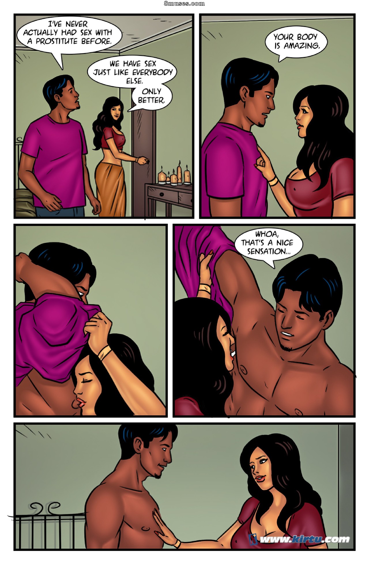 Kirtu.com Comics - Savita Bhabhi - Episode 52 - Bahenchod Boss - Page 8