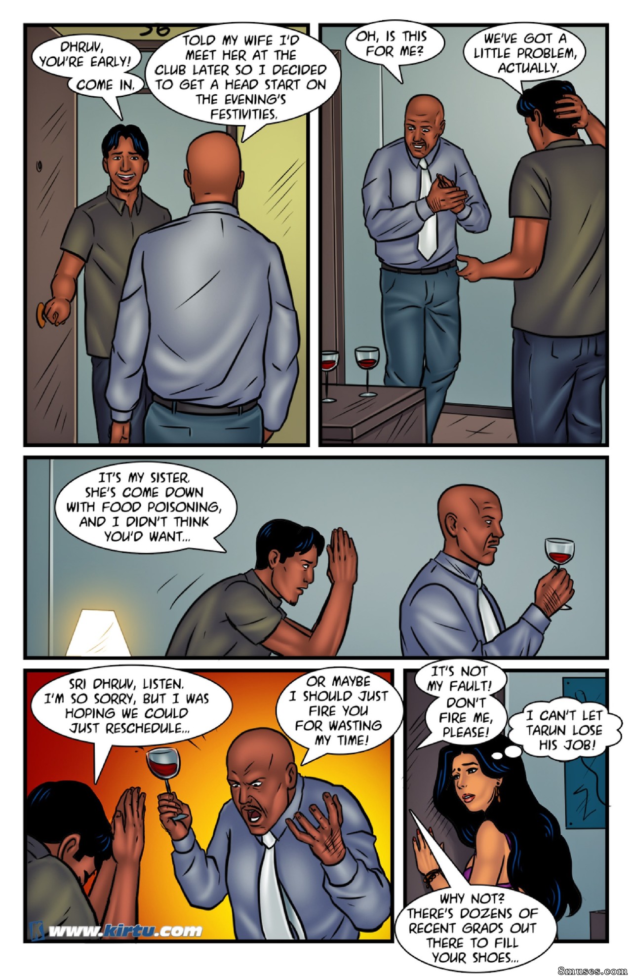 Kirtu.com Comics - Savita Bhabhi - Episode 52 - Bahenchod Boss - Page 15