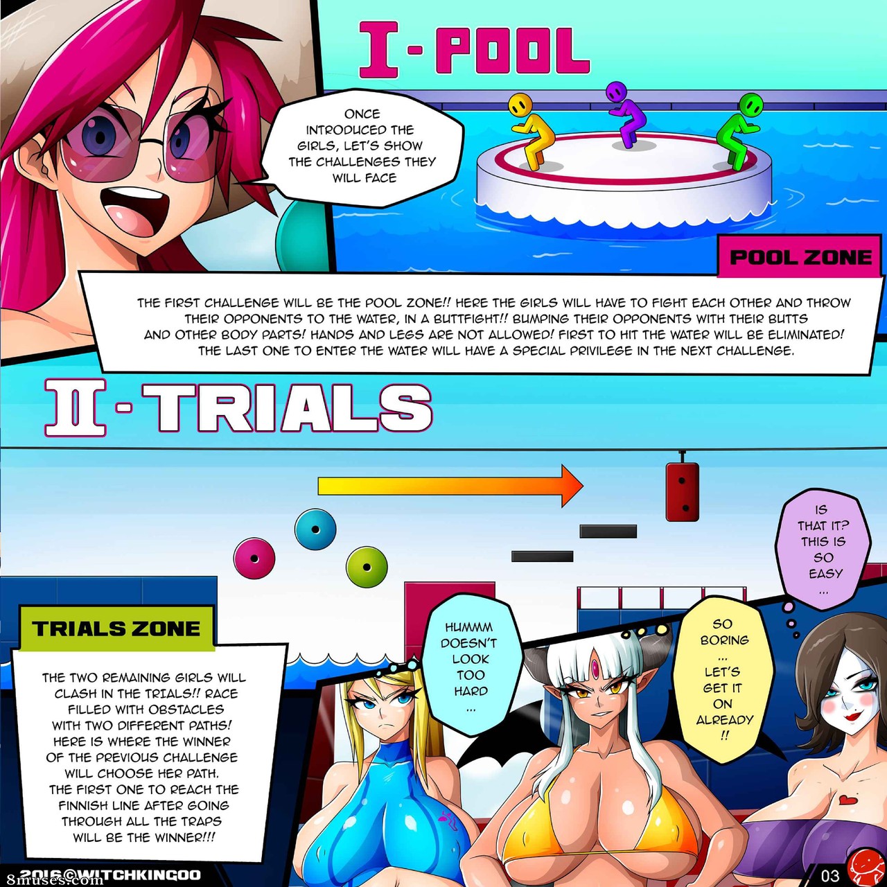 Witchking00 Comics - Jeux de piscine - Château d'été WK00 - Page 4