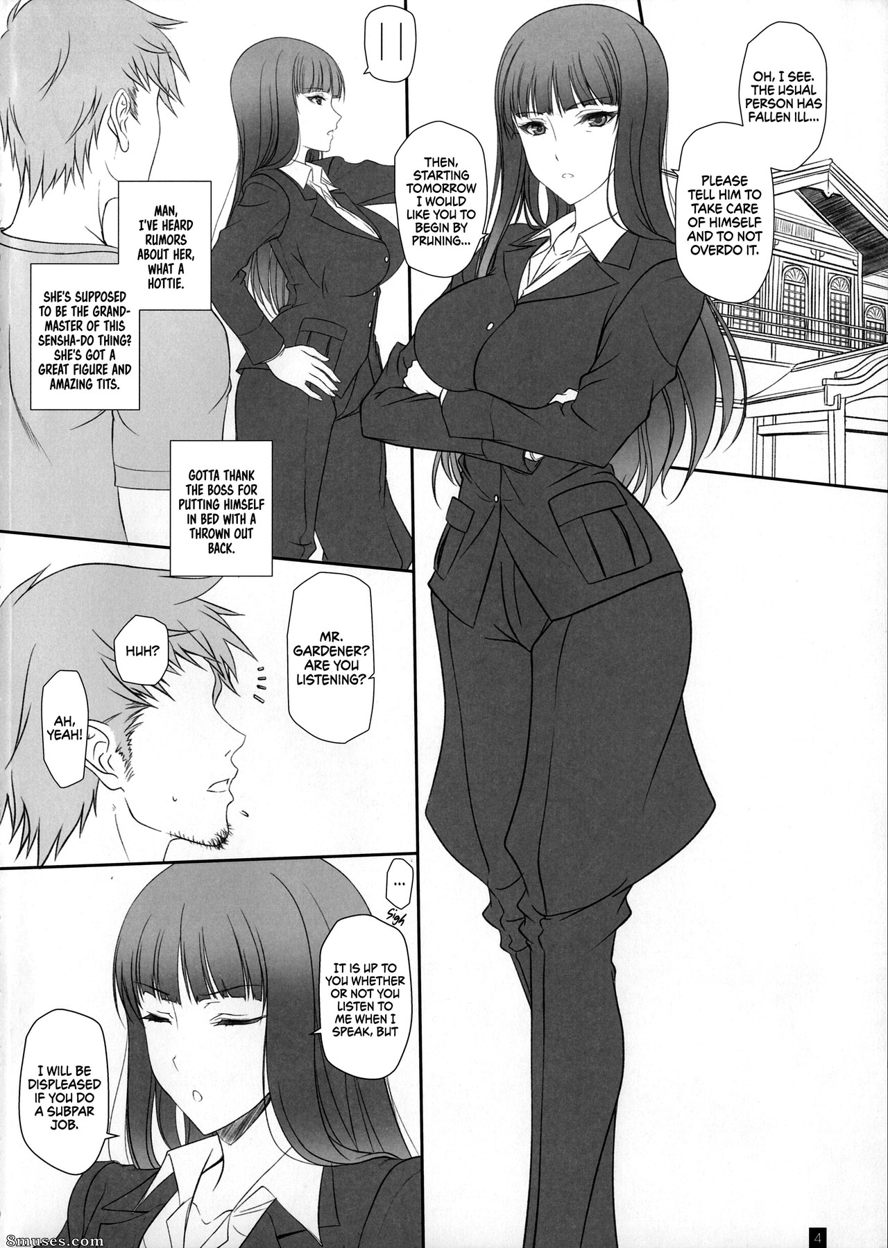 Kemokomoya - Komori Kei - Quando minha esposa se torna uma mulher Nishizumi Shiho - Página 3