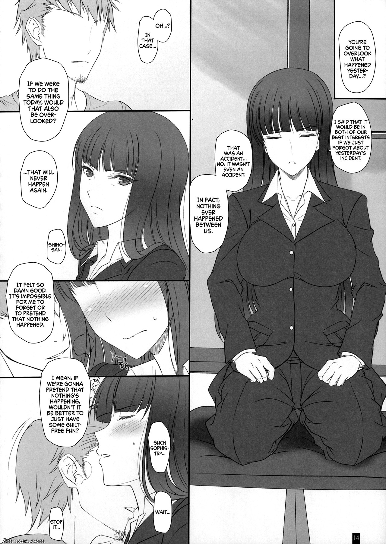 Kemokomoya - Komori Kei - Quando minha esposa se torna uma mulher Nishizumi Shiho - Página 13