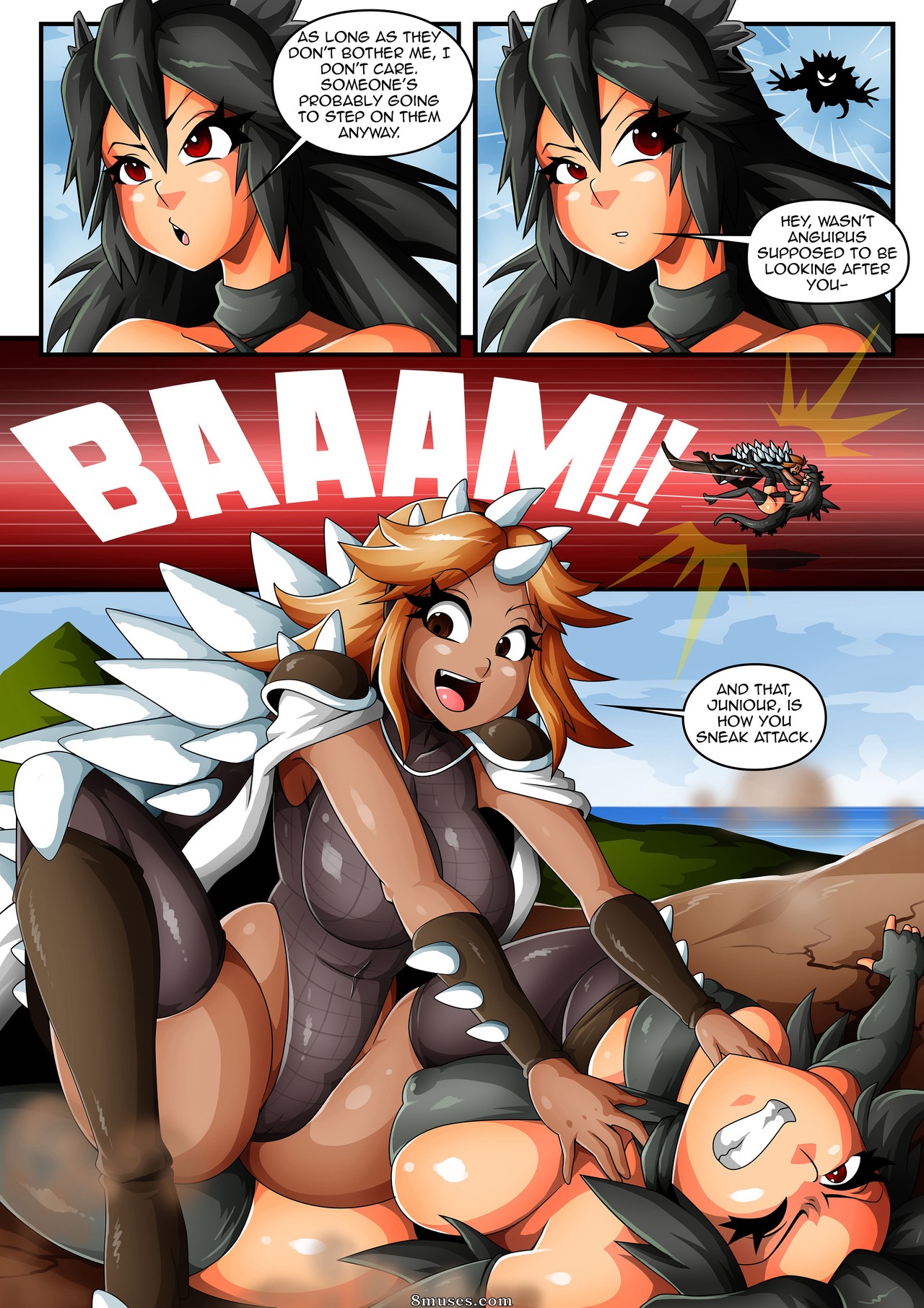 Kaiju Girls - Issue 1 - Page 12