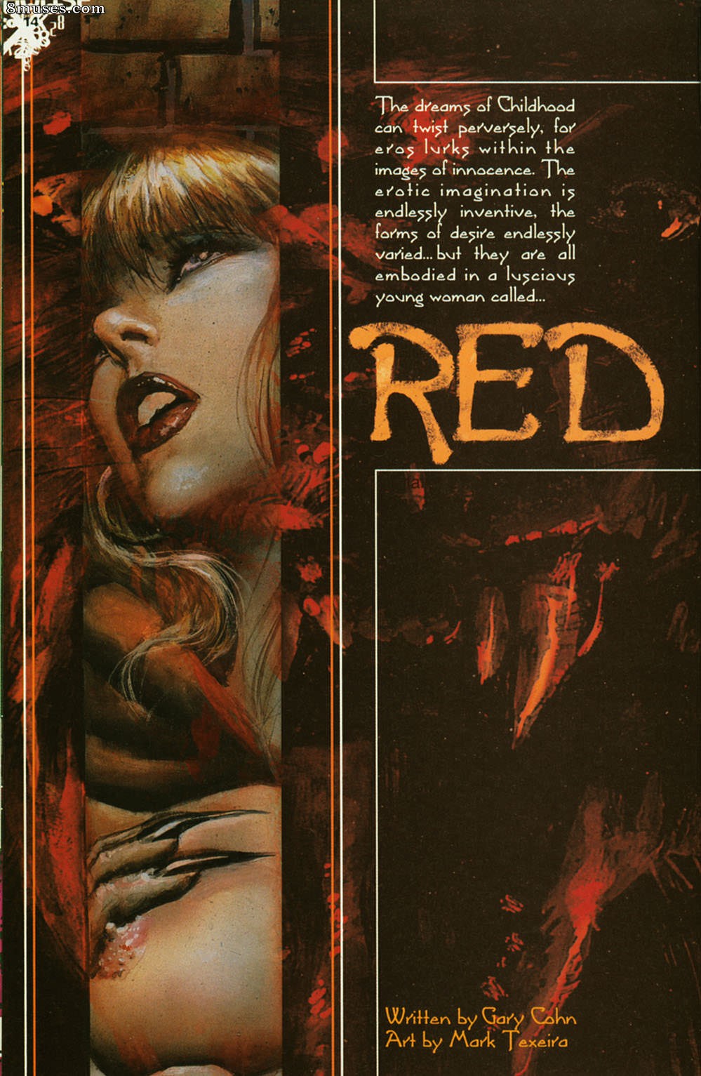 Penthouse Comics - Vermelho - Página 1