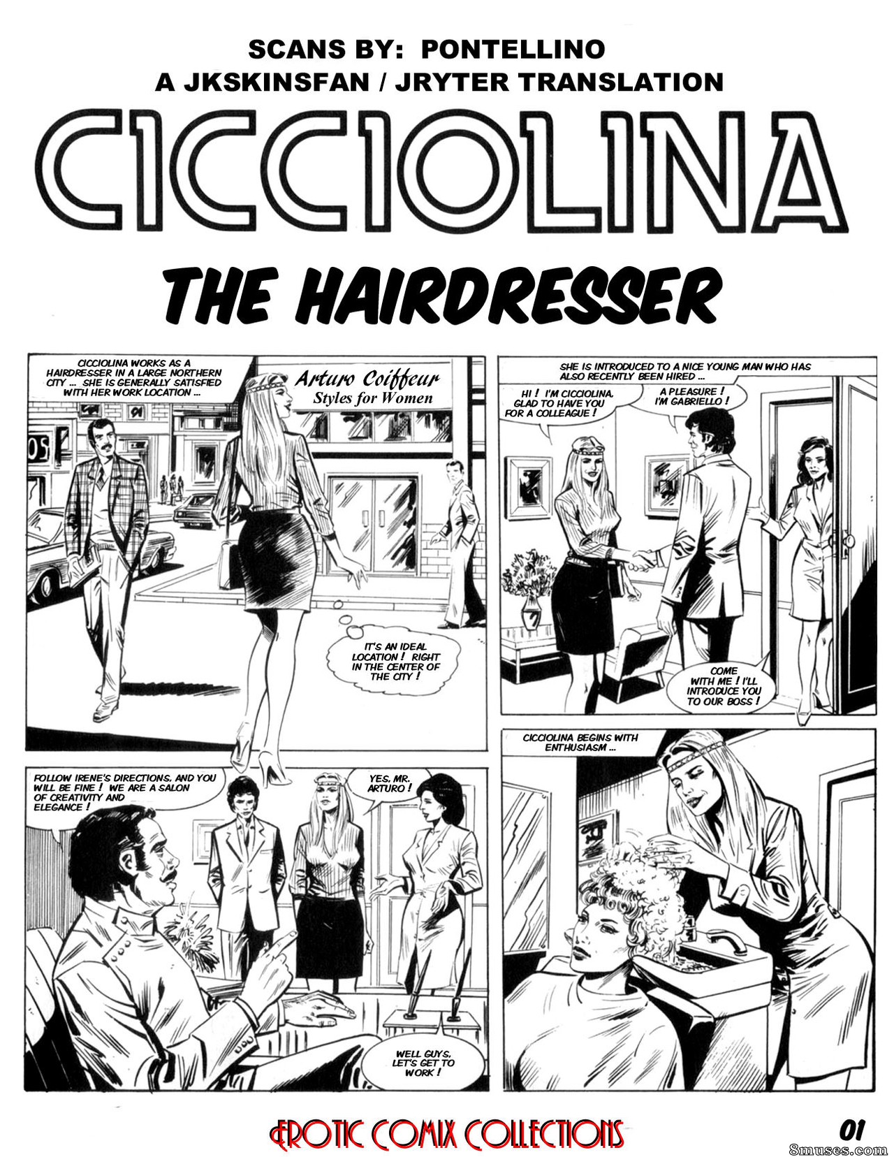 Classic Comics Collection - CICCIOLINA, A cabeleireira - Página 3