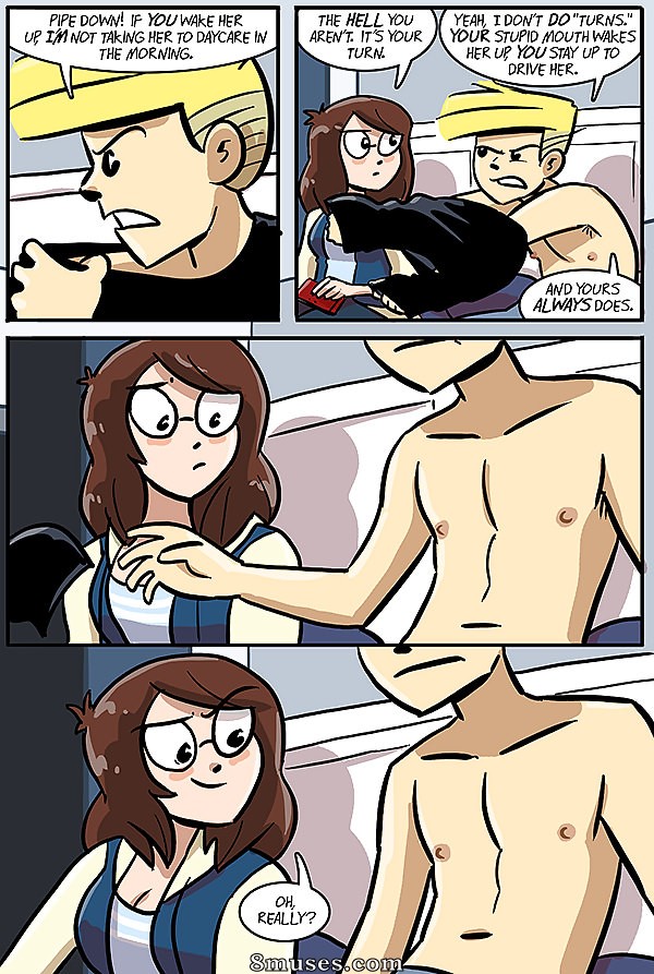 Slipshine Comics - Mike and Amber Pound Each Other in the Most Epic of Hatefucks - Page 2