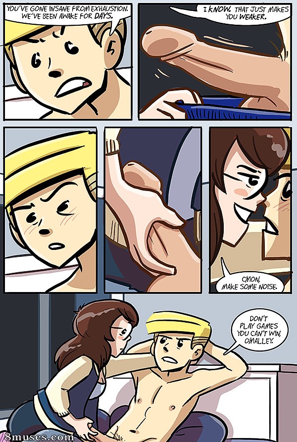 Slipshine Comics - Mike and Amber Pound Each Other in the Most Epic of Hatefucks - Page 4