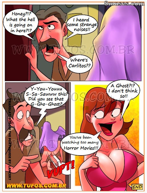 Familia Sacana - English - Family Sacana 13 - Watching a Horror Movie - Part 1 - Page 15