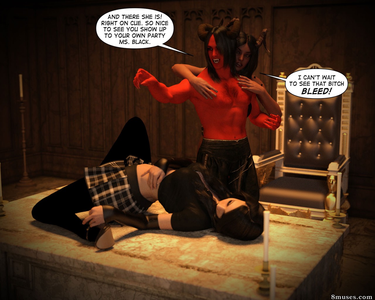 RedRobot3D - Helen Black - Cazadora de vampiros - Tormento - Página 33